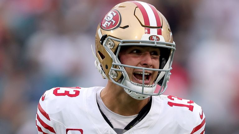 Brock Purdy, San Francisco 49ers vs Jacksonville Jaguars - Week 10, 2023 NFL season