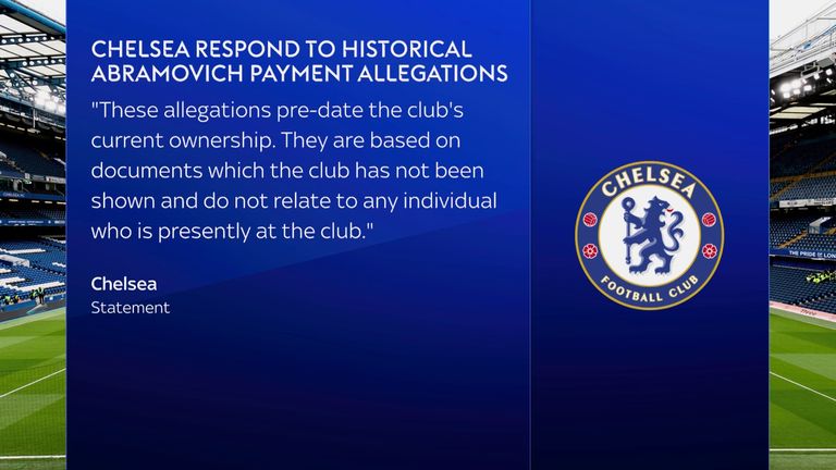 Chelsea have released a statement