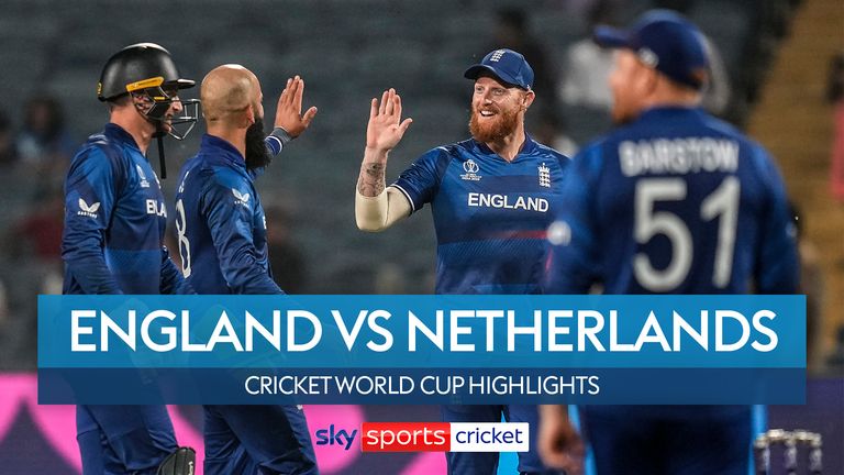 England vs Netherlands cricket world cup highlights