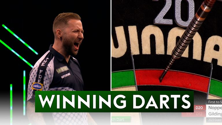 Danny Noppert secures victory over Andrew Gilding with 97 finish ...