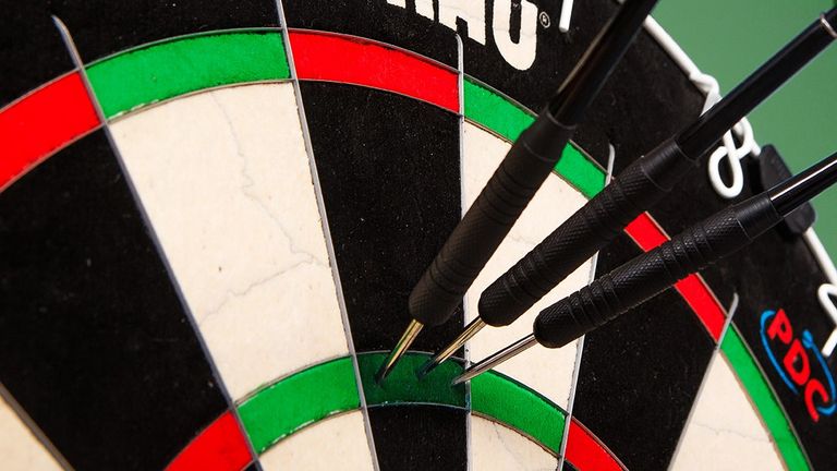 Treble 20 is turning green for the Darts World Championship. Credit: PDC and Paddy Power