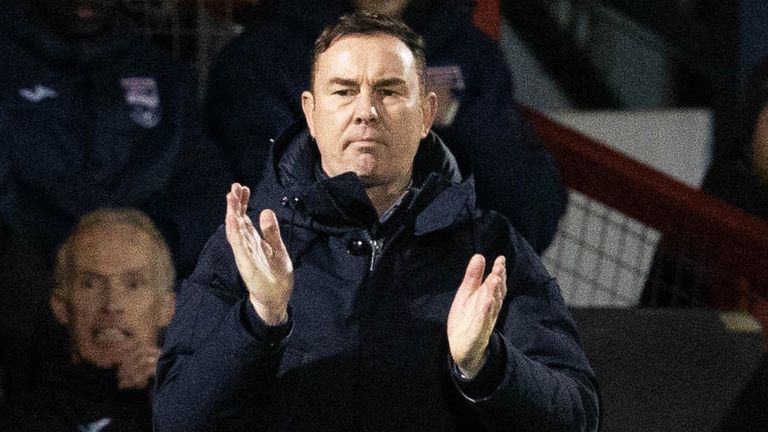 Ross County manager Derek Adams 