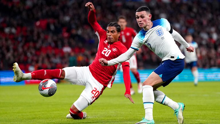 Phil Foden was England's stand-out performer
