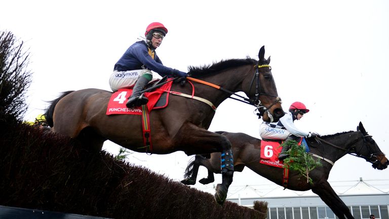 Fastorslow and JJ Slevin on their way to victory in the John Durkan
