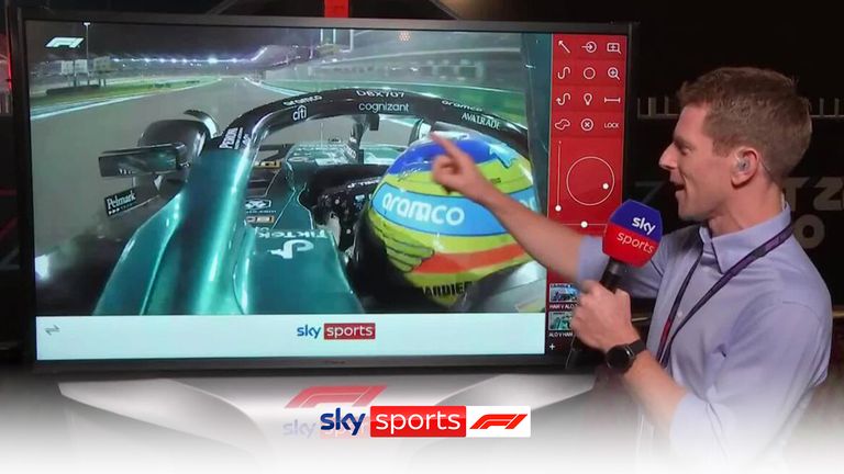 Sky F1's Anthony Davidson analyses the incident between Lewis Hamilton and Fernando Alonso during the Abu Dhabi Grand Prix