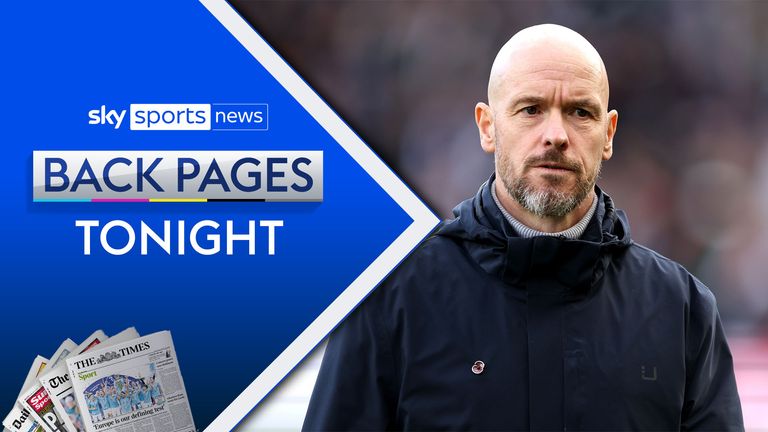 Following Manchester United's 4-3 loss at Copenhagen, The Telegraph's Sam Wallace and The Daily Mail's Riath Al-Samarrai debate whether Erik ten Hag's job is under pressure at Old Trafford.