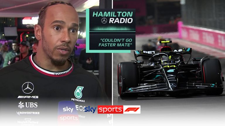 Lewis Hamilton shares his disappointment after being knocked out of Q2 in Las Vegas