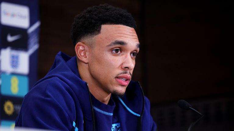 Trent Alexander-Arnold is excited about his new role