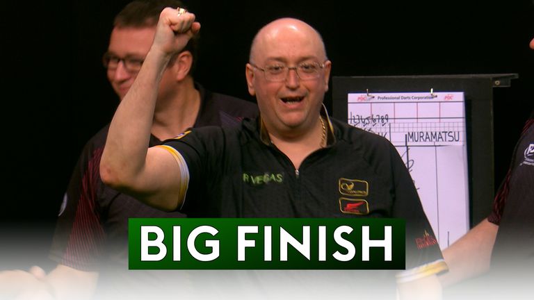 Andrew Gilding 136 checkout