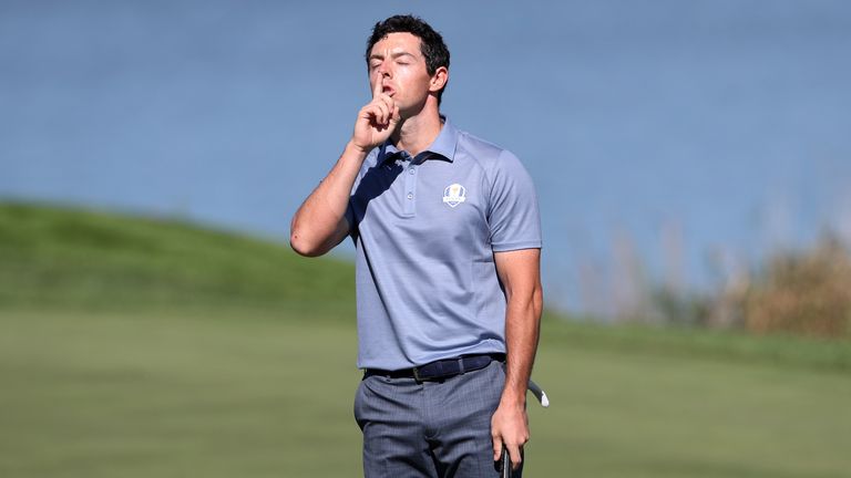 Rory McIlroy has hinted that a resolution to talks over the future of men's professional golf could be close but has warned those involved that 'loose lips sink ships'.
