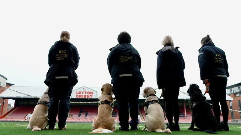 Guide Dogs at Leyton Orient