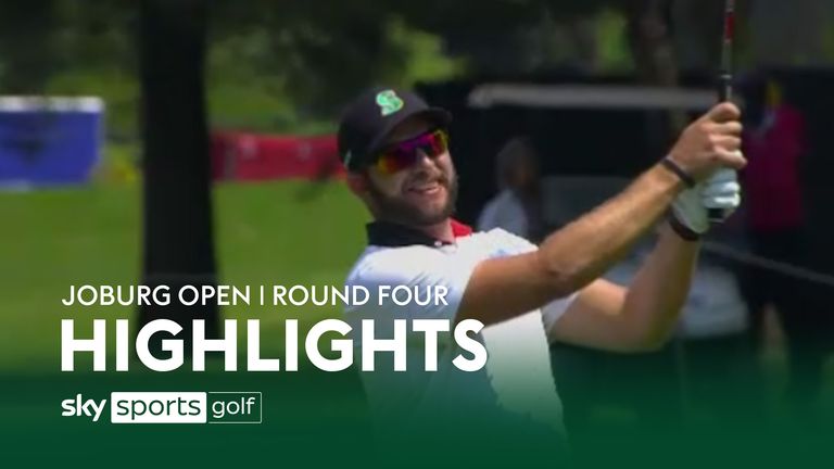 Highlights from the fourth round of the Joburg Open from the Houghton Golf Club in Johannesburg, South Africa.
