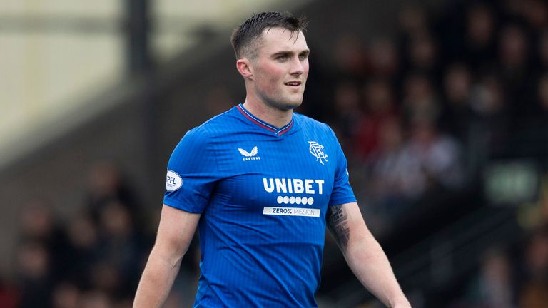 John Souttar is set to return for Rangers on Sunday 