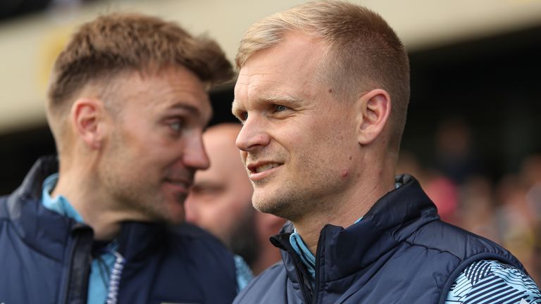 Liam Manning has taken over from Nigel Pearson at Bristol City