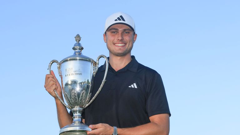 Luke Donald believes the "sky is the limit" for Ludvig Aberg asfter his first win on the PGA Tour