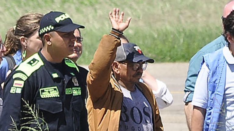 Luis Manuel Diaz was released on Thursday