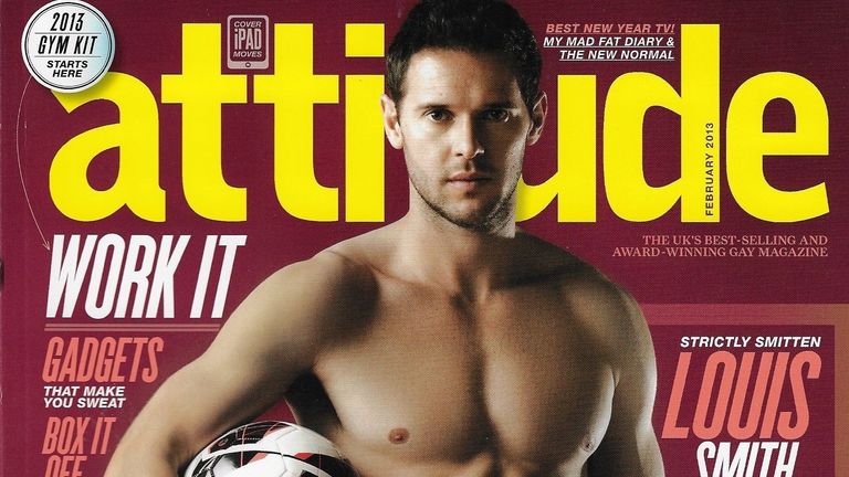 Matt Jarvis, Attitude Magazine cover, 2013
