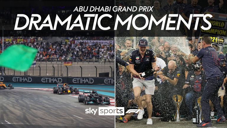 Verstappen named 2021 F1 world champion after thrilling Abu Dhabi Grand Prix