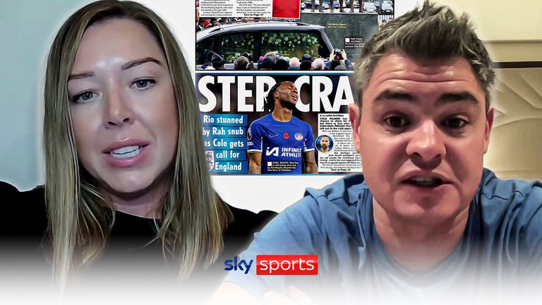 Miguel Delaney and Charlotte Duncker discuss Raheem Sterling&#39;s snub from the England squad
