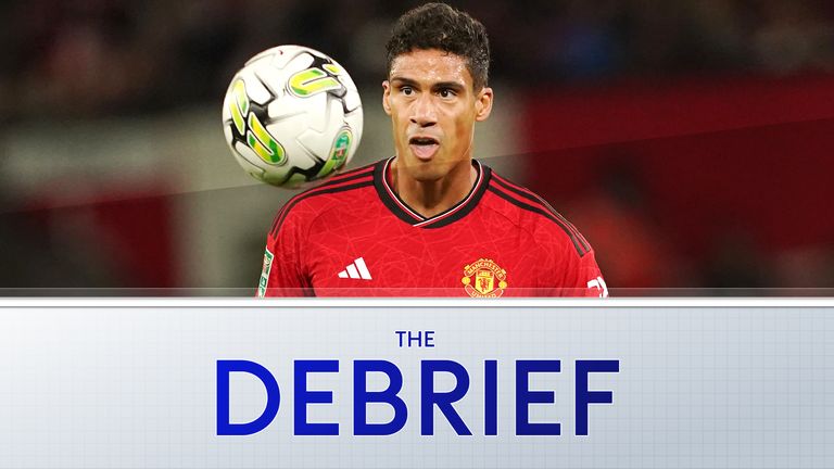 Raphael Varane is struggling for form and a place in the Manchester United starting line-up