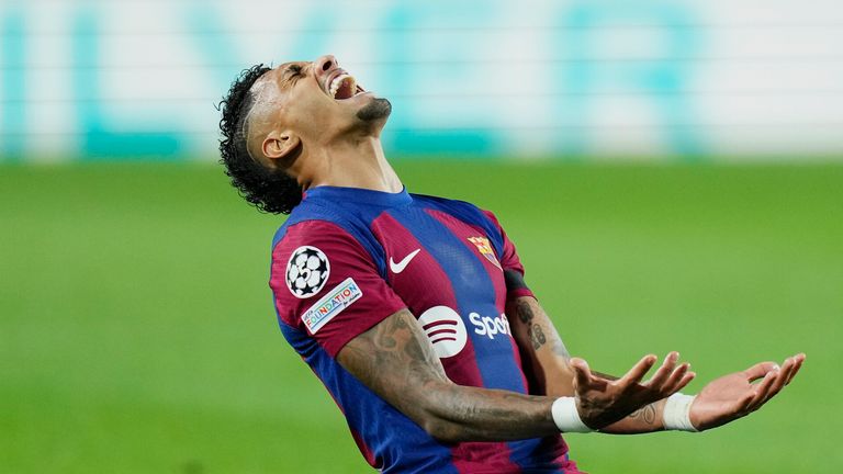 Barcelona have been knocked out in the group stages of the Champions League since they last reached the knock-outs in 2020/21
