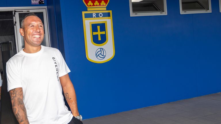 Santi Cazorla upon signing for home-town club Real Oviedo