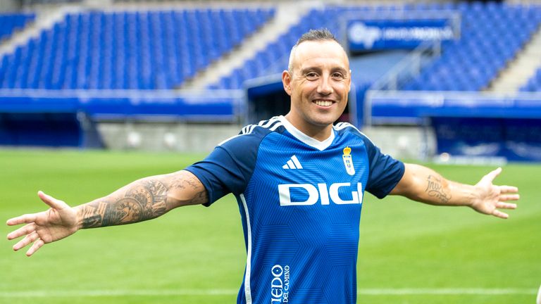 Santi Cazorla is featured as a Real Oviedo player in August 2023