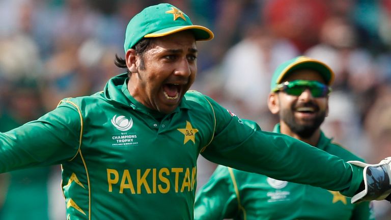 Sarfaraz Ahmed, Pakistan, 2017 ICC Champions Trophy (Associated Press)