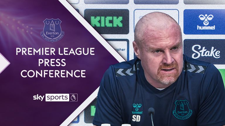 Sean Dyche reacts to Everton&#39;s ten-point deduction