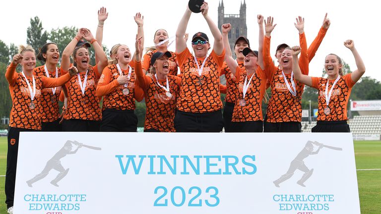 The Charlotte Edwards Cup will be involved in 22 double headers in the 2024 season