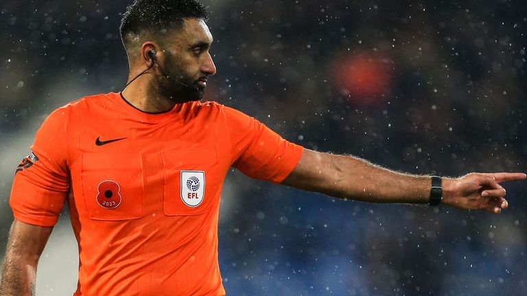 Sunny Singh Gill made his Championship debut as the match referee at the weekend