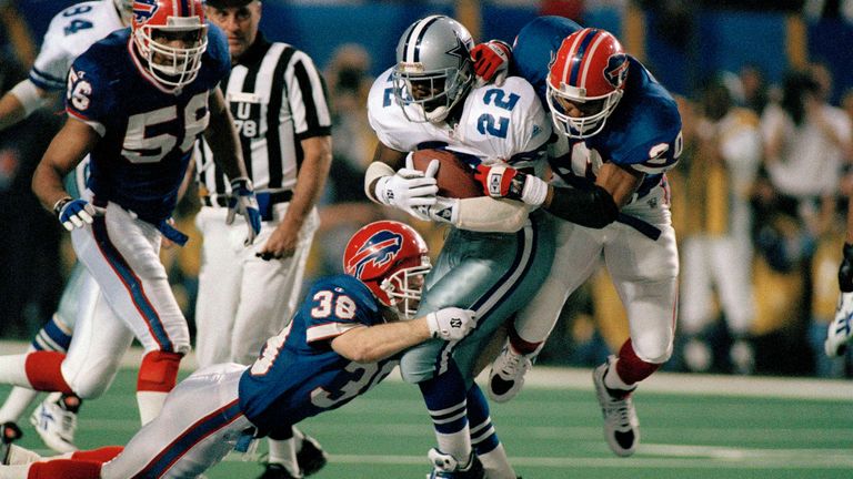 Allan was present for Super Bowl XXVII between the Bills and Cowboys 