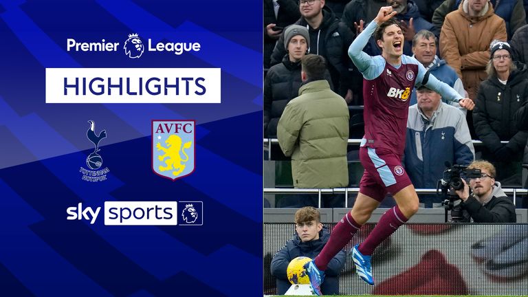 MATCH HIGHLIGHTS  Tottenham Hotspur 1-2 Aston Villa 