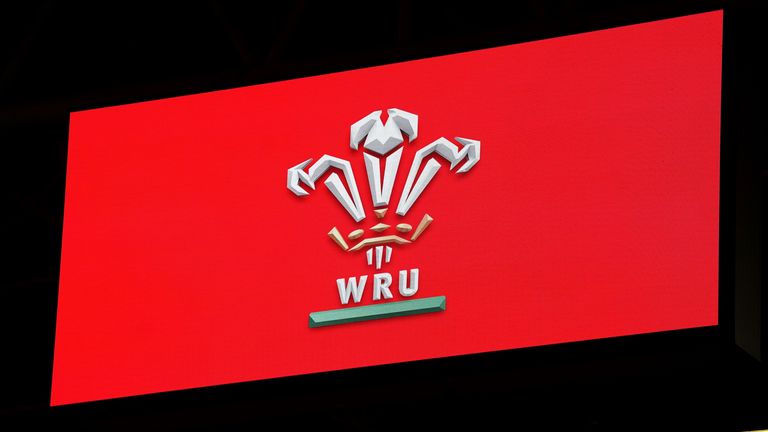Wales Captains Run - Principality Stadium - Friday February 3rd
General view of the Wale Rugby Union logo after the Captains Run at Principality Stadium, Cardiff. Picture date: Friday February 3, 2023.