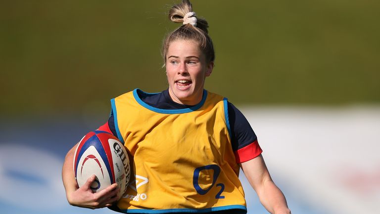 Ella Wyrwas, also a scrum-half, made her Test debut in 2023 and has signed a central contract too