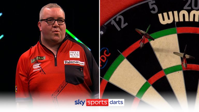 So close to perfection! Stephen Bunting agonisingly misses out on nine ...