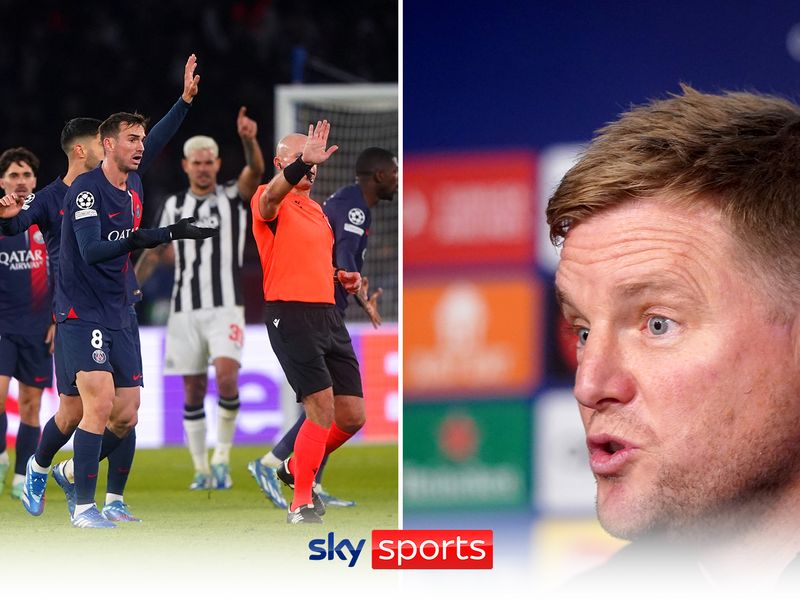 Newcastle furious after last-minute penalty decision in PSG