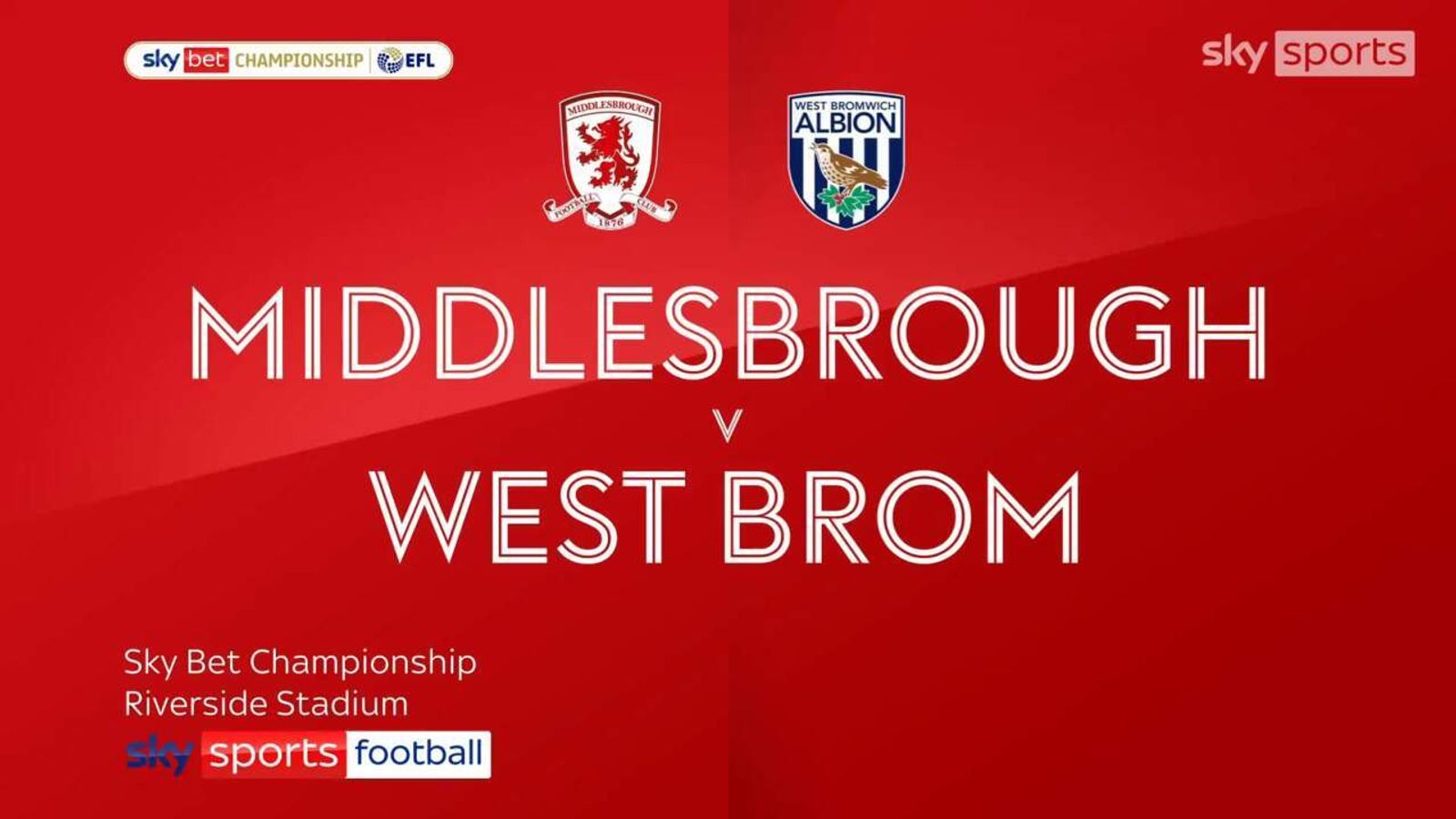 Middlesbrough 1-0 West Bromwich Albion: Morgan Rogers scores winner for ...