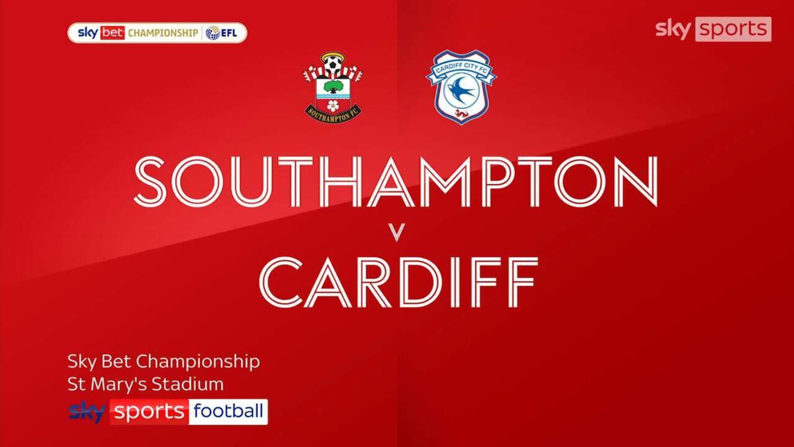 So'ton 2 - 0 Cardiff - Match Report & Highlights