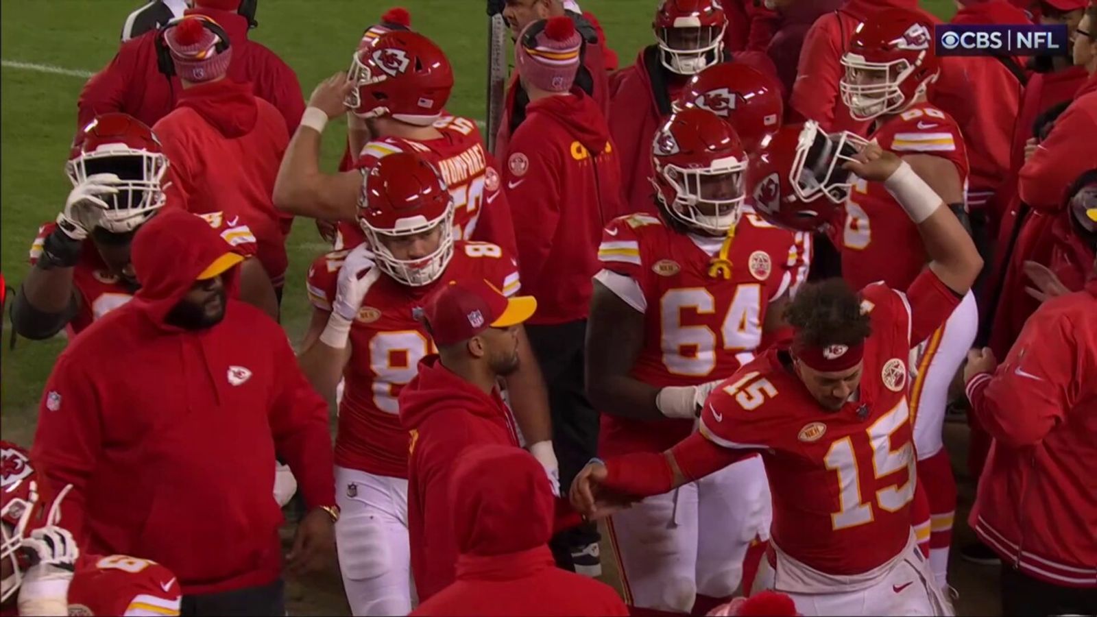 Patrick Mahomes Throws Helmet In Anger After Chiefs Suffer Loss To ...