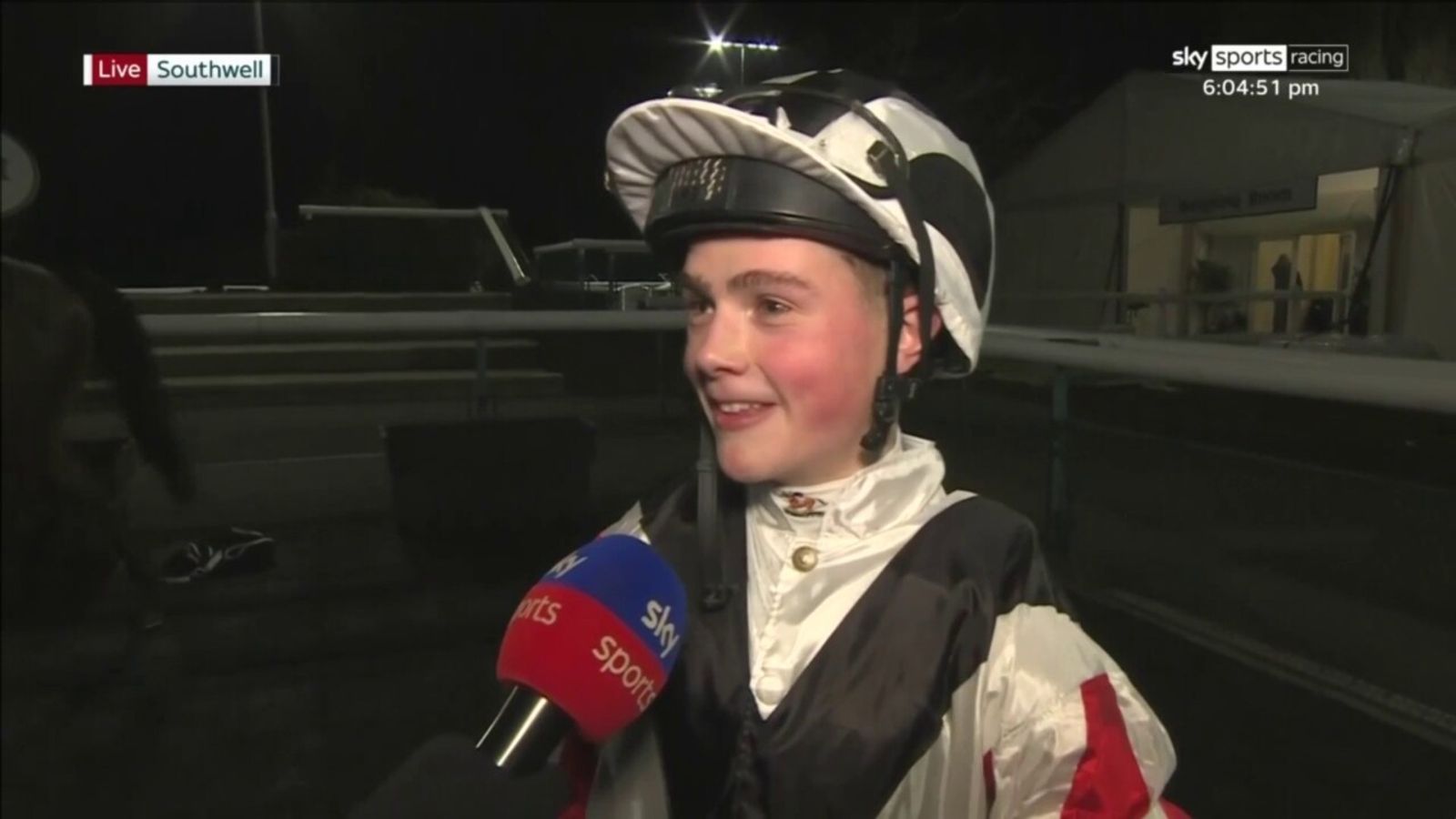 Jack Doughty: 16-year-old jockey celebrates first winner at Southwell ...