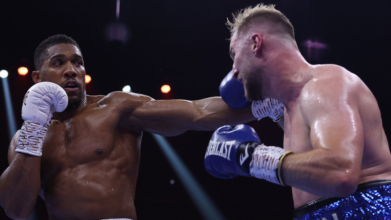 Anthony Joshua dominates Otto Wallin for crushing five-round victory ...