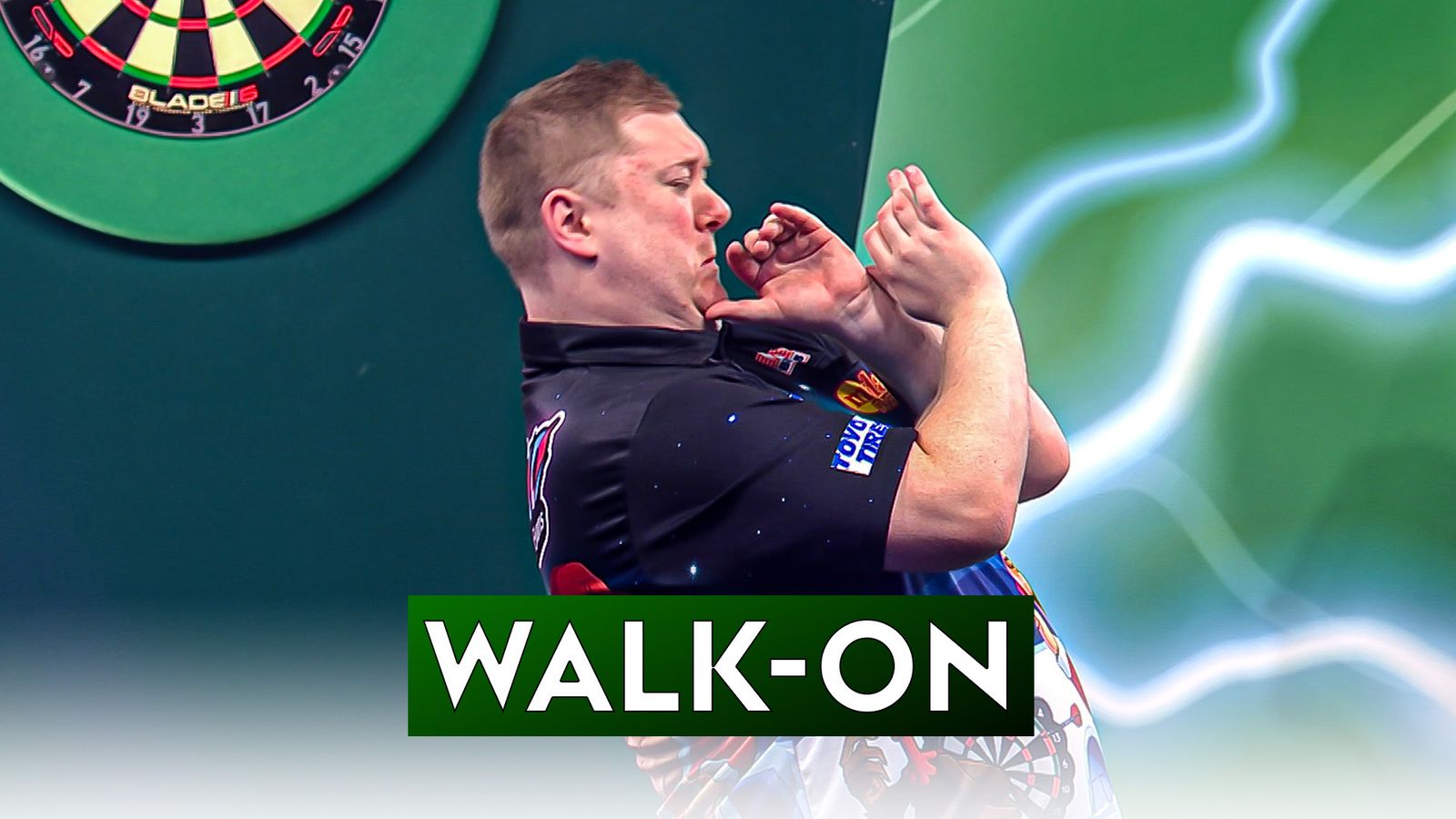 Rapid Ricky Evans' cracking Christmas walkon Darts News Sky Sports