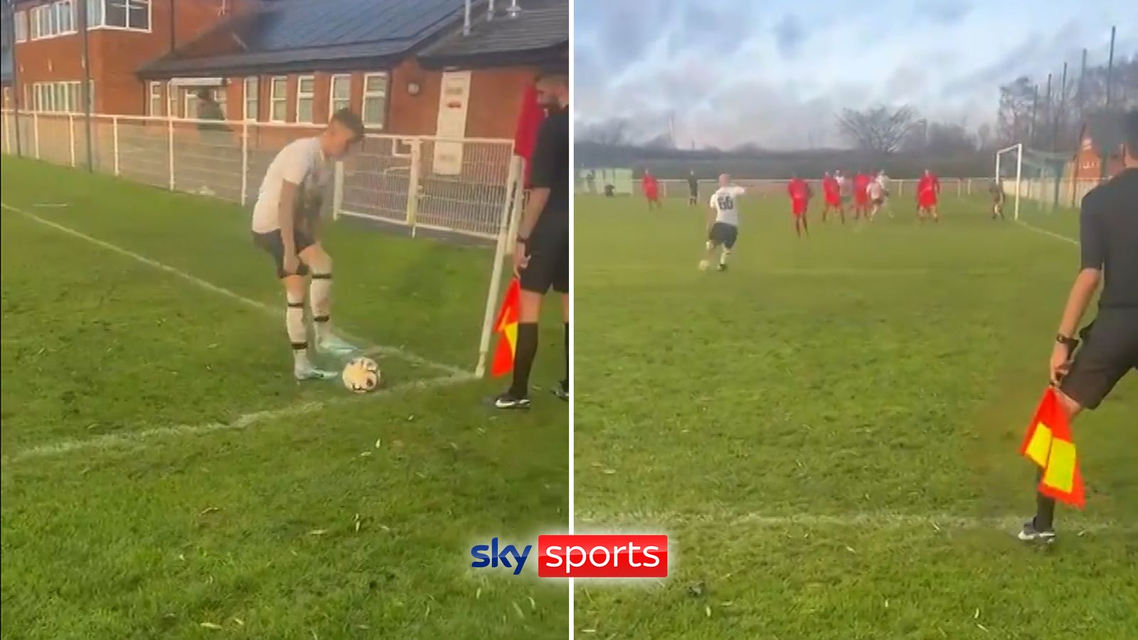 Premier League take note? Genius corner routine leads to Sunday League ...