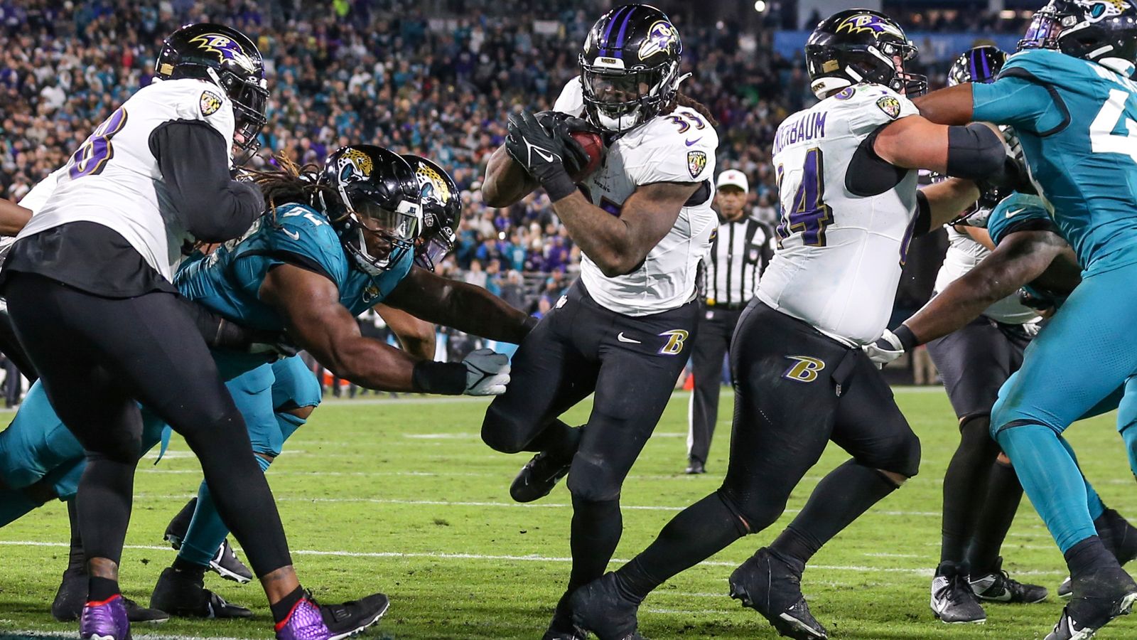 Jacksonville Jaguars 7-23 Baltimore Ravens: First AFC Playoff Spot ...