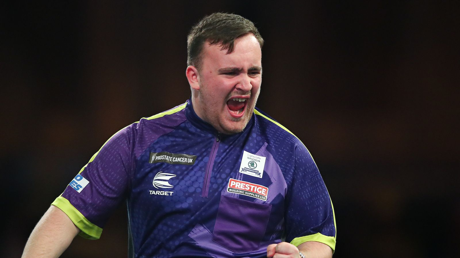 World Darts Championship Teenager Luke Littler defeats Andrew Gilding