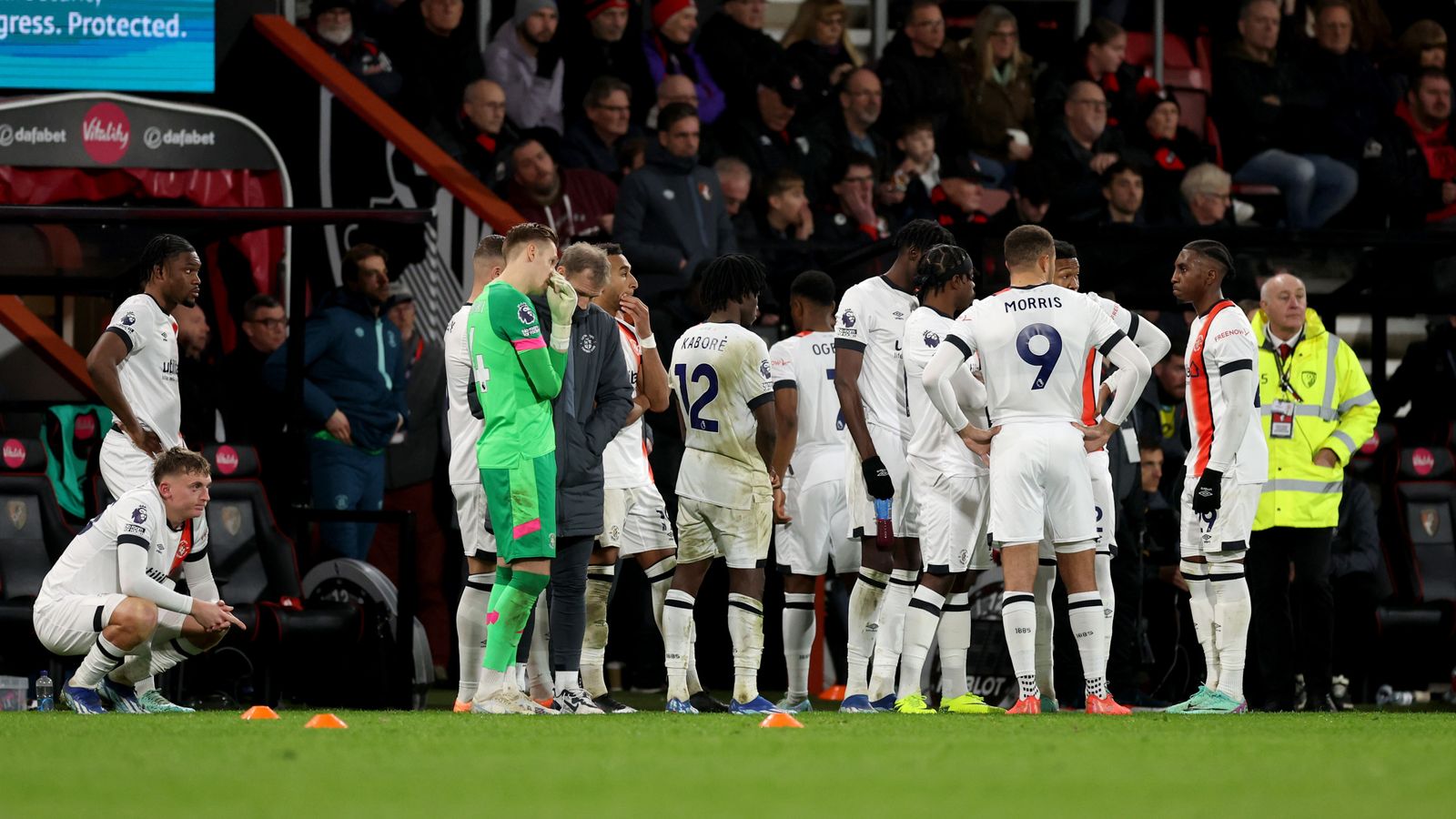 Tom Lockyer: Luton Town captain back at training ground for first time ...