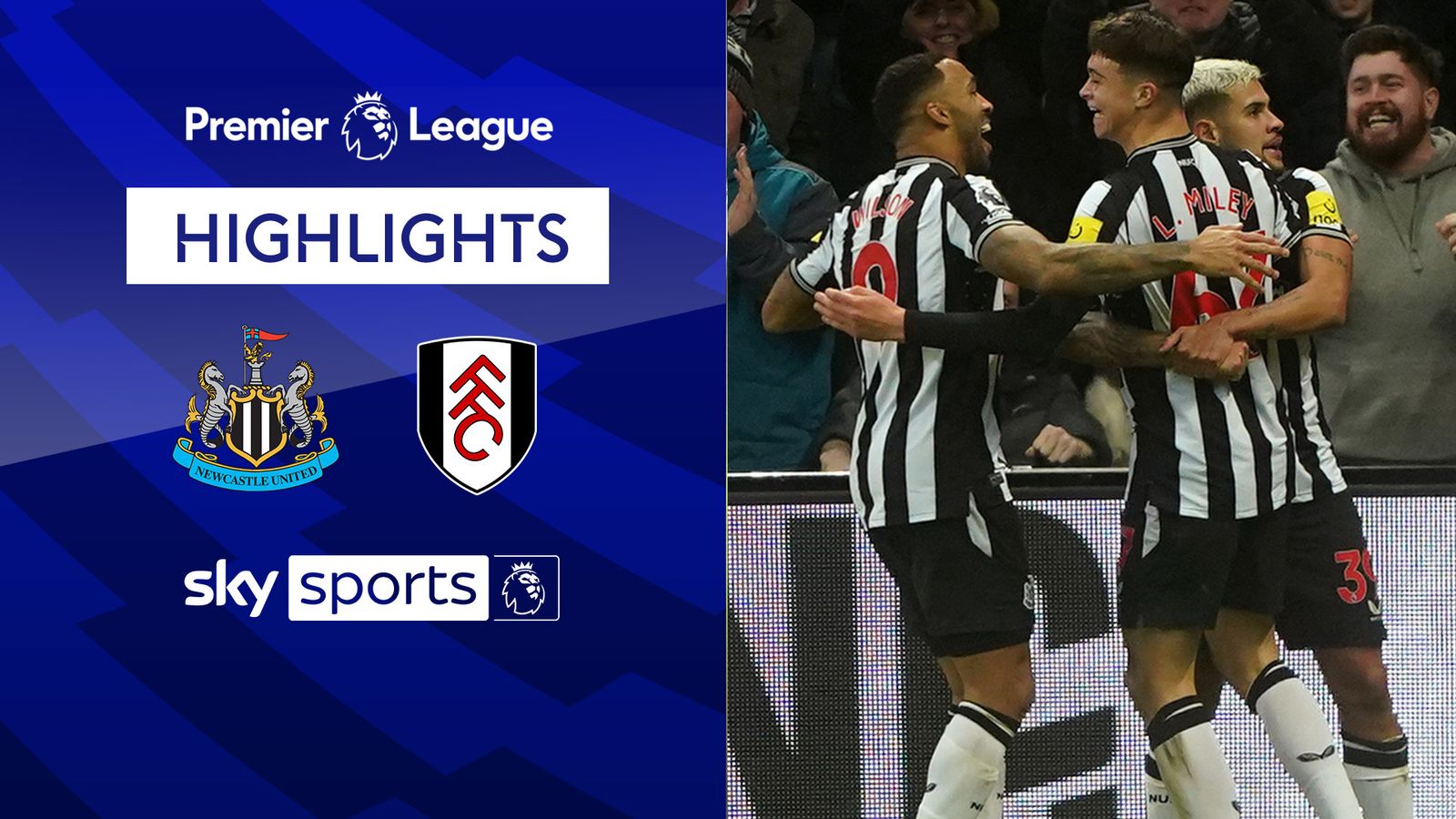 Newcastle 3-0 Fulham | Premier League Highlights | Football News | Sky ...