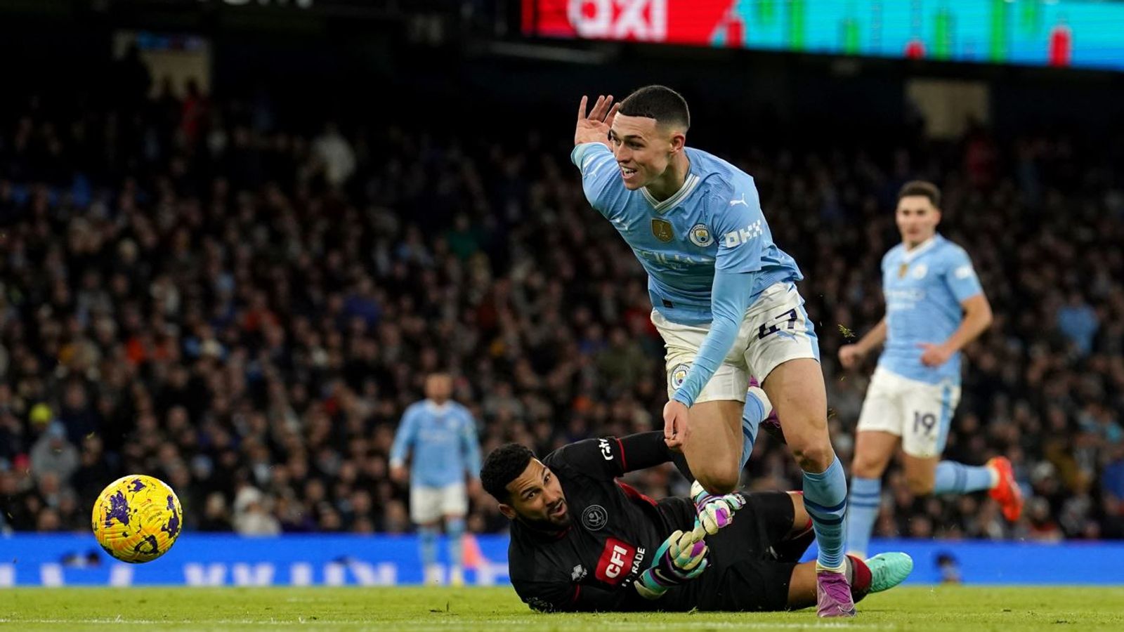 Man City 2 - 0 Sheff Utd - Match Report & Highlights