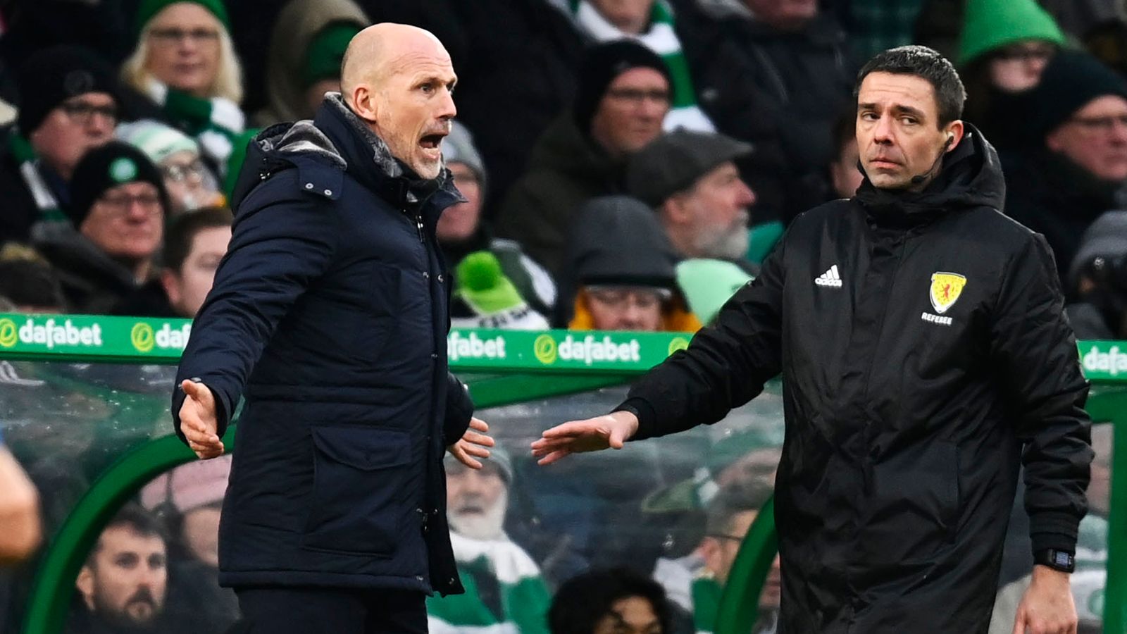 Philippe Clement: Rangers manager is adamant his side should have had a  penalty for Alistair Johnston handball despite it being offside | Football  News | Sky Sports